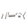 Non-resonated Cat-Back / Daytona / SFT005 500/595 (IHI Turbo)